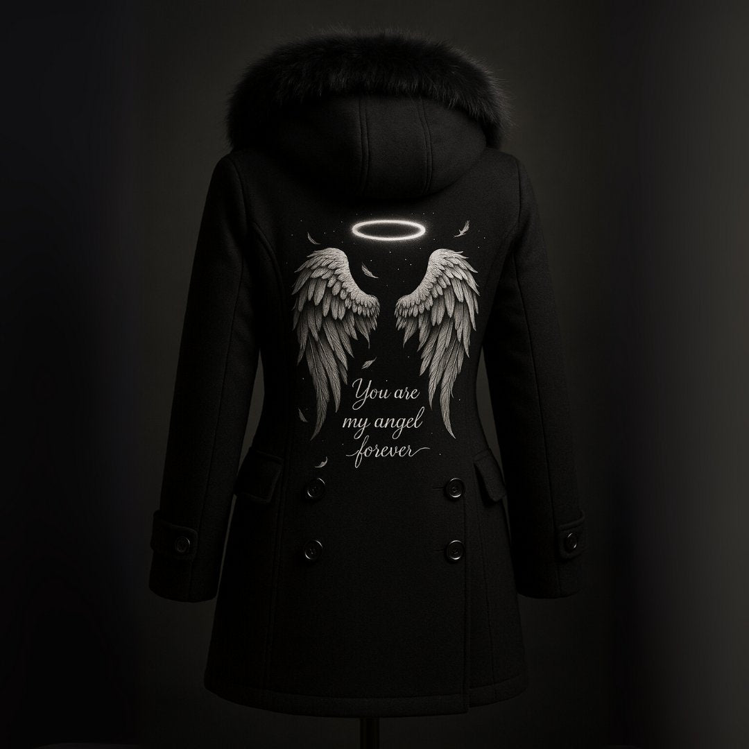 "You Are My Angel Forever" Women's Coat