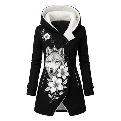 Wolf Flower Coat