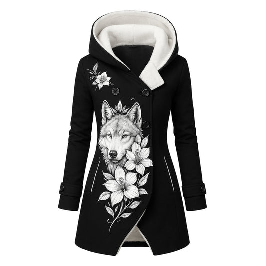 Wolf Flower Coat