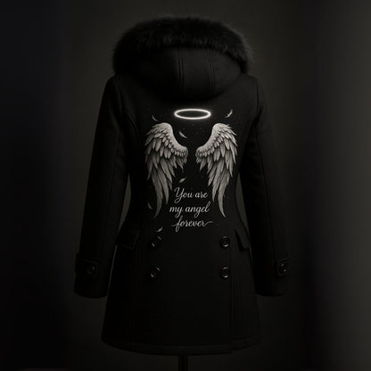 "You Are My Angel Forever" Women's Coat